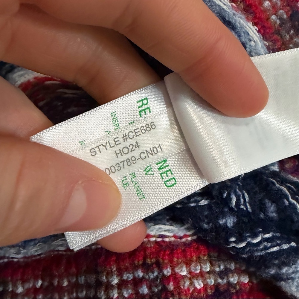 NWOT j crew Fair Isle lady jacket in boiled wool blend - Picture 3 of 3